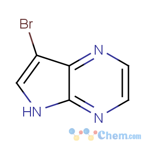 CAS No:56015-31-7 7-bromo-5H-pyrrolo[2,3-b]pyrazine