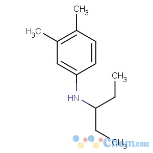 CAS No:56038-89-2 3,4-dimethyl-N-pentan-3-ylaniline