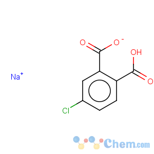 CAS No:56047-23-5 1,2-Benzenedicarboxylicacid, 4-chloro-, sodium salt (1:1)