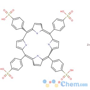 CAS No:56047-87-1 Zincate(4-),[[4,4',4'',4'''-(21H,23H-porphine-5,10,15,20-tetrayl-kN21,kN22,kN23,kN24)tetrakis[benzenesulfonato]](6-)]-,hydrogen (1:4), (SP-4-1)-