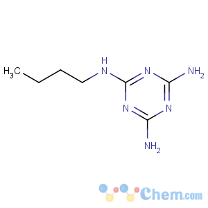 CAS No:5606-24-6 2-N-butyl-1,3,5-triazine-2,4,6-triamine