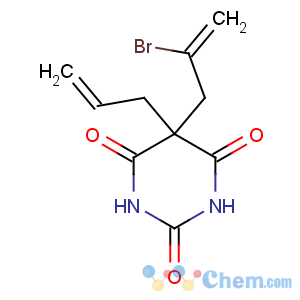 CAS No:561-86-4 5-(2-bromoprop-2-enyl)-5-prop-2-enyl-1,3-diazinane-2,4,6-trione