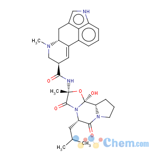 CAS No:561-94-4 Ergotaman-3',6',18-trione,12'-hydroxy-2'-methyl-5'-(2-methylpropyl)-, (5'a)-