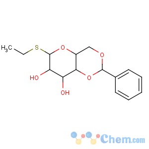 CAS No:56119-28-9 (4aR,6S,7R,8R,8aR)-6-ethylsulfanyl-2-phenyl-4,4a,6,7,8,<br />8a-hexahydropyrano[3,2-d][1,3]dioxine-7,8-diol