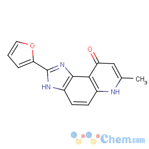 CAS No:56119-96-1 2-(furan-2-yl)-7-methyl-3,6-dihydroimidazo[4,5-f]quinolin-9-one