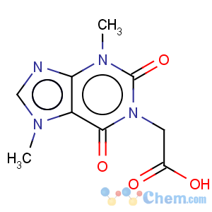 CAS No:5614-56-2 1H-Purine-1-aceticacid, 2,3,6,7-tetrahydro-3,7-dimethyl-2,6-dioxo-