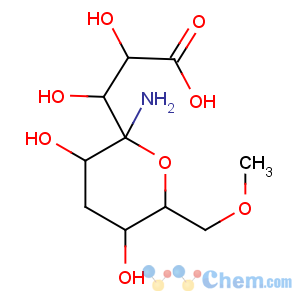 CAS No:56144-08-2 3-[2-amino-3,5-dihydroxy-6-(methoxymethyl)oxan-2-yl]-2,<br />3-dihydroxypropanoic acid