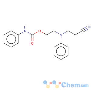 CAS No:56149-94-1 2-((2-cyanoethyl)(phenyl)amino)ethyl phenylcarbamate