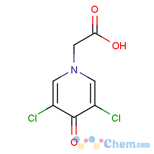 CAS No:56187-37-2 2-(3,5-dichloro-4-oxopyridin-1-yl)acetic acid