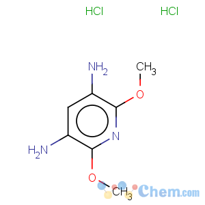 CAS No:56216-28-5 3,5-Pyridinediamine,2,6-dimethoxy-, hydrochloride (1:2)
