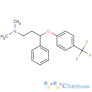 CAS No:56225-81-1 N,N-dimethyl-3-phenyl-3-[4-(trifluoromethyl)phenoxy]propan-1-amine