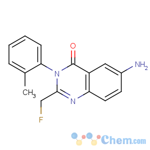 CAS No:56287-74-2 6-amino-2-(fluoromethyl)-3-(2-methylphenyl)quinazolin-4-one