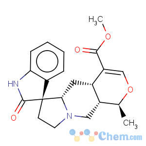 CAS No:5629-60-7 Spiro[3H-indole-3,6'(4'aH)-[1H]pyrano[3,4-f]indolizine]-4'-carboxylicacid, 1,2,5',5'a,7',8',10',10'a-octahydro-1'-methyl-2-oxo-, methyl ester,(1'S,3R,4'aS,5'aS,10'aS)-