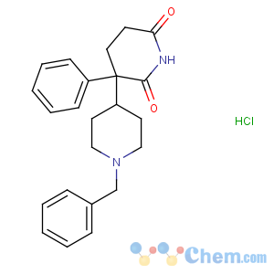 CAS No:5633-14-7 3-(1-benzylpiperidin-4-yl)-3-phenylpiperidine-2,6-dione