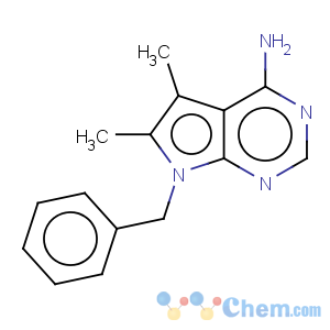 CAS No:56344-53-7 7-benzyl-5,6-dimethyl-7H-pyrrolo[2,3-d]pyrimidin-4-amine