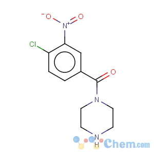 CAS No:563538-35-2 (4-chloro-3-nitrophenyl)(piperazin-1-yl)methanone