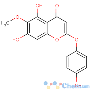 CAS No:56365-38-9 5,7-dihydroxy-2-(4-hydroxyphenoxy)-6-methoxychromen-4-one