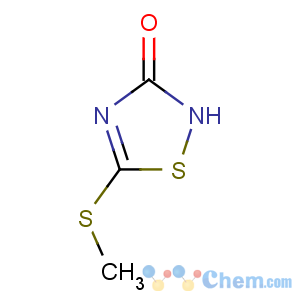 CAS No:56409-41-7 5-methylsulfanyl-1,2,4-thiadiazol-3-one