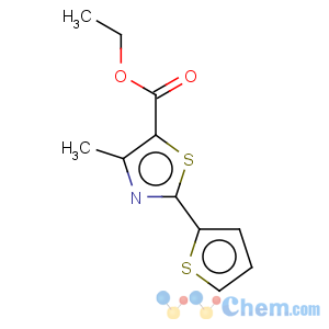 CAS No:56421-62-6 ethyl 4-methyl-2-thiophen-2-yl-1,3-thiazole-5-carboxylate