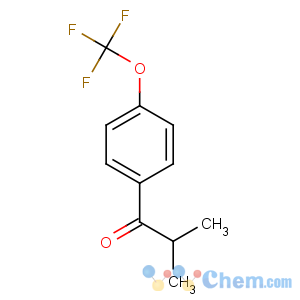 CAS No:56425-84-4 2-methyl-1-[4-(trifluoromethoxy)phenyl]propan-1-one