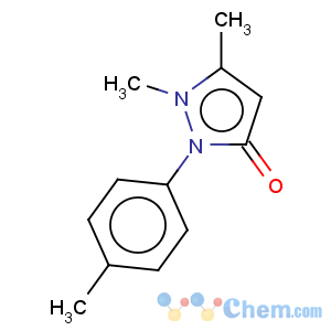 CAS No:56430-08-1 3H-Pyrazol-3-one,1,2-dihydro-1,5-dimethyl-2-(4-methylphenyl)-