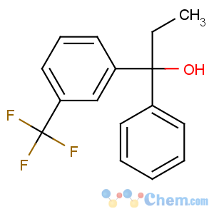 CAS No:56430-99-0 1-phenyl-1-[3-(trifluoromethyl)phenyl]propan-1-ol
