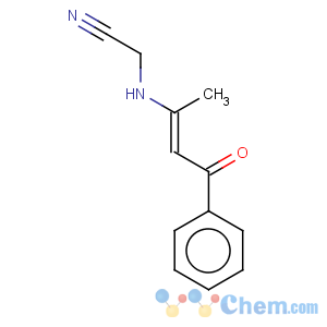 CAS No:56464-51-8 Acetonitrile,2-[(1-methyl-3-oxo-3-phenyl-1-propen-1-yl)amino]-