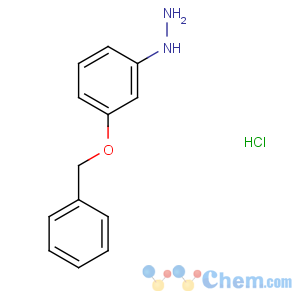CAS No:56468-67-8 (3-phenylmethoxyphenyl)hydrazine