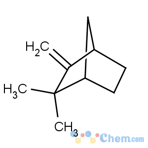 CAS No:565-00-4 3,3-dimethyl-2-methylidenebicyclo[2.2.1]heptane