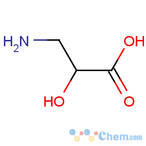 CAS No:565-71-9 3-amino-2-hydroxypropanoic acid