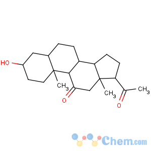 CAS No:565-99-1 (3R,5R,8S,9S,10S,13S,14S,17S)-17-acetyl-3-hydroxy-10,13-dimethyl-1,2,3,<br />4,5,6,7,8,9,12,14,15,16,17-tetradecahydrocyclopenta[a]phenanthren-11-one