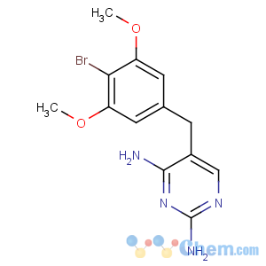 CAS No:56518-41-3 5-[(4-bromo-3,5-dimethoxyphenyl)methyl]pyrimidine-2,4-diamine