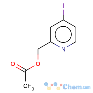 CAS No:565237-07-2 2-Pyridinemethanol,4-iodo-, 2-acetate