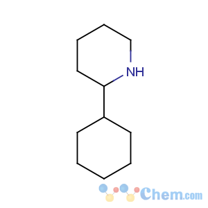 CAS No:56528-77-9 Piperidine,2-cyclohexyl-