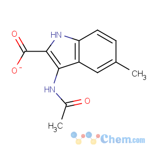 CAS No:56545-54-1 1H-Indole-2-carboxylicacid, 3-(acetylamino)-5-methyl-