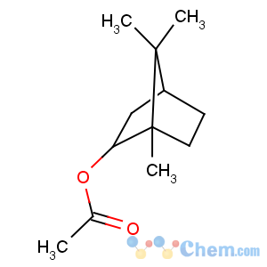 CAS No:5655-61-8 L-Bornyl acetate