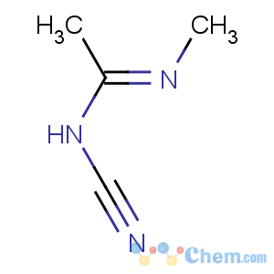 CAS No:56563-12-3 N-Cyano-N'-methyl-ethanimidamide