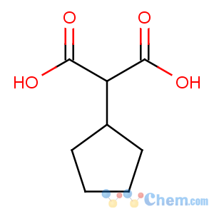 CAS No:5660-81-1 2-cyclopentylpropanedioic acid