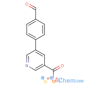 CAS No:566198-28-5 5-(4-formylphenyl)pyridine-3-carboxylic acid