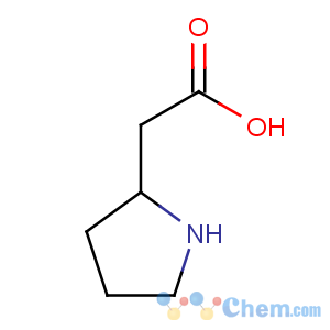 CAS No:56633-75-1 2-[(2S)-pyrrolidin-2-yl]acetic acid