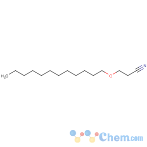 CAS No:56637-94-6 Propanenitrile,3-(dodecyloxy)-