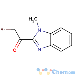 CAS No:56653-43-1 2-bromo-1-(1-methylbenzimidazol-2-yl)ethanone