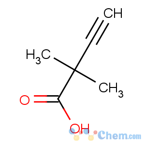 CAS No:56663-76-4 3-Butynoic acid,2,2-dimethyl-