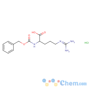 CAS No:56672-63-0 (2S)-5-(diaminomethylideneamino)-2-(phenylmethoxycarbonylamino)pentanoic<br />acid