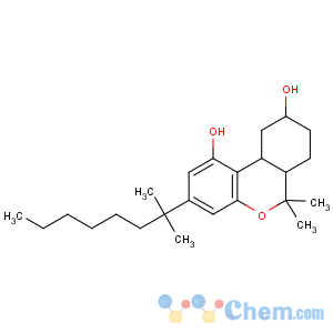CAS No:56689-43-1 6,6-dimethyl-3-(2-methyloctan-2-yl)-6a,7,8,9,10,<br />10a-hexahydrobenzo[c]chromene-1,9-diol
