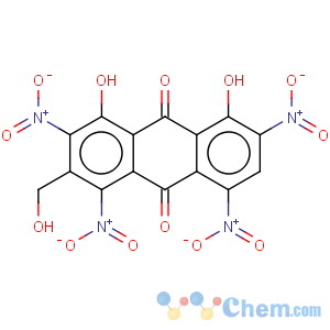 CAS No:567-95-3 9,10-Anthracenedione,4,5-dihydroxy-2-(hydroxymethyl)-1,3,6,8-tetranitro-