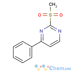 CAS No:56734-11-3 2-methylsulfonyl-4-phenylpyrimidine