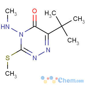 CAS No:56742-45-1 6-tert-butyl-4-(methylamino)-3-methylsulfanyl-1,2,4-triazin-5-one