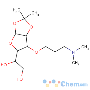 CAS No:56824-20-5 a-D-Glucofuranose,3-O-[3-(dimethylamino)propyl]-1,2-O-(1-methylethylidene)-