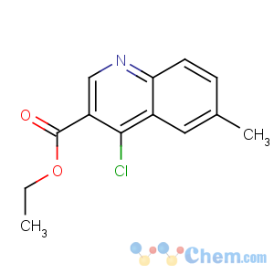 CAS No:56824-87-4 ethyl 4-chloro-6-methylquinoline-3-carboxylate
